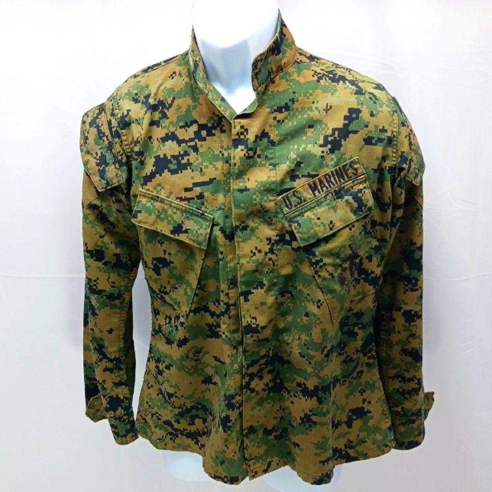 USMC MARPAT Woodland Combat MCCU Battledress Uniform Camo Size XS And S. - Picture 2 of 16